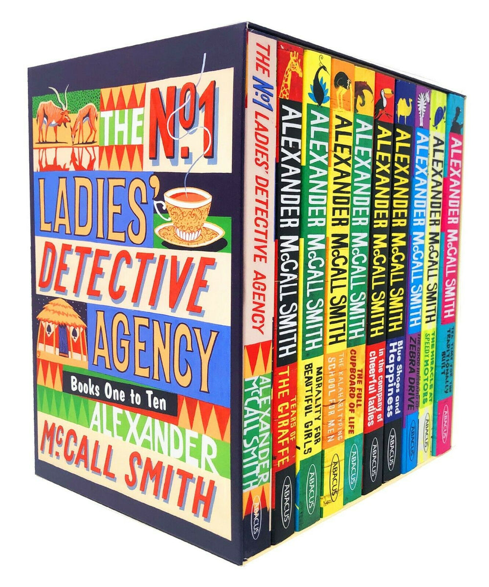 The No. 1 Ladies' Detective Agency by Alexander McCall Smith: Books 1-10 Box Set - Fiction - Paperback - Bangzo Books Wholesale
