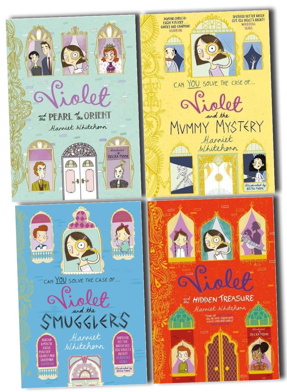 Harriet Whitehorn Violet 4 Books Collection 