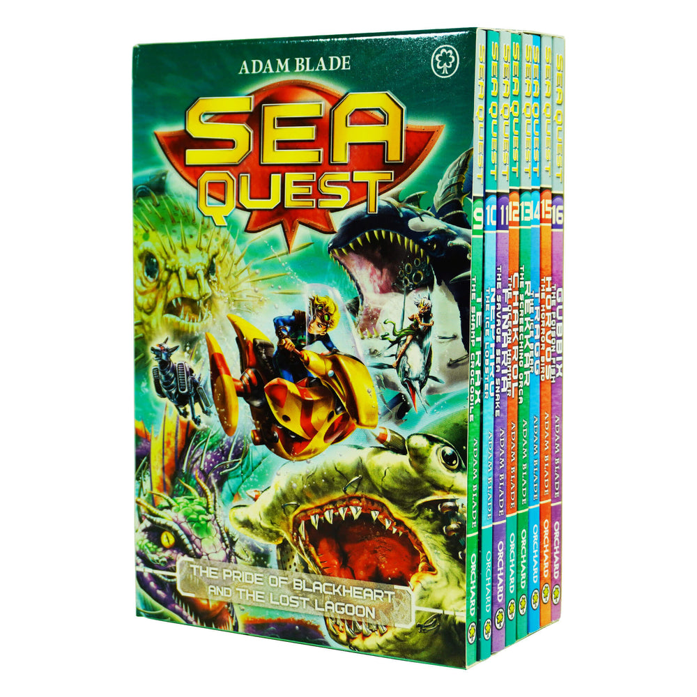 Sea Quest Series (3 & 4) Collection 8 Books Box Set By Adam Blade - Ages 7-9 - Paperback - Bangzo Books Wholesale