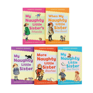 My Naughty Little Sister Stories 5 Books By Dorothy Edwards - Ages 7-9 - Paperback - Bangzo Books Wholesale