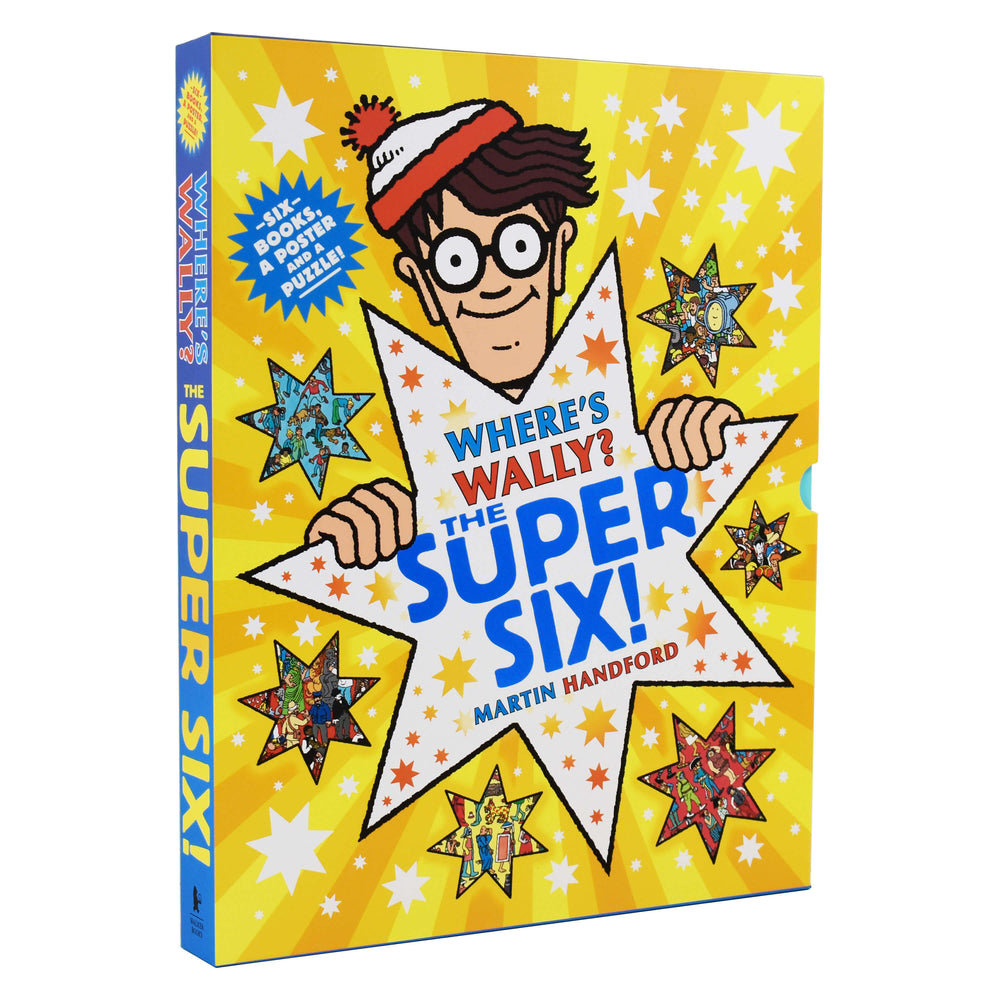 Where's Wally? The Super Six! by Martin Handford 6 Books Collection Set - Ages 7-9 - Paperback - Bangzo Books Wholesale