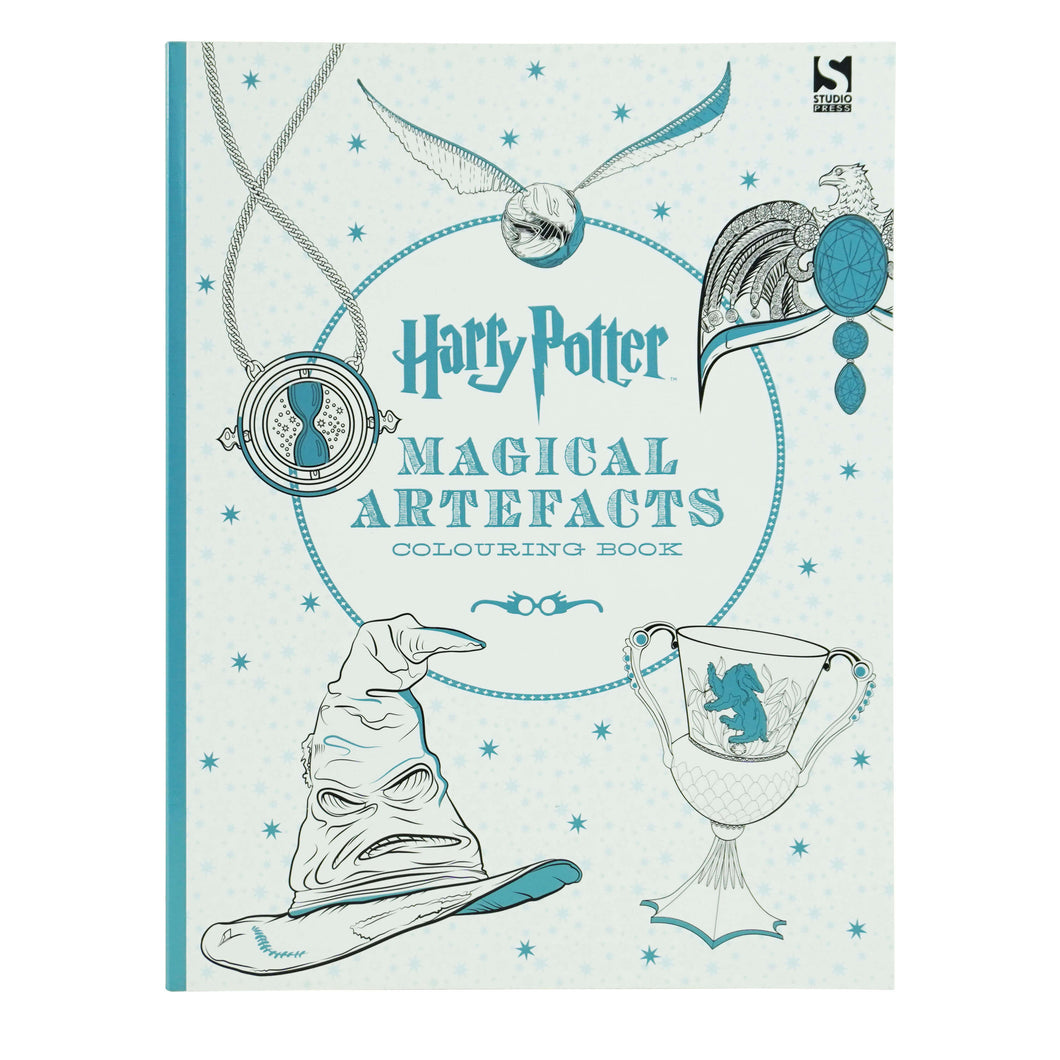 Harry Potter Magical Artefacts Colouring Book By Warner Brothers - Paperback - Bangzo Books Wholesale