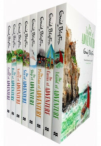 Enid Blyton Adventure Series 8 Books Collection (Mountain, Sea, River, Circus, Valley, Ship, Castle, Island) - Ages 9-14 - Paperback - Bangzo Books Wholesale