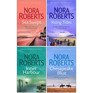 Chesapeake Bay Series By Nora Roberts 4 Books Collection Set - Fiction - Paperback