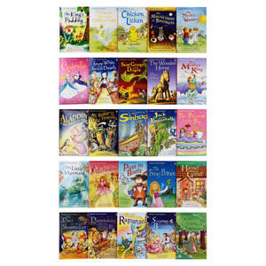 Usborne My Second Reading Library (Level 3, 4 & Series One) 50 Books Box Set - Ages 5-7 - Paperback
