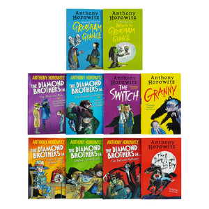 The Wickedly Funny Anthony Horowitz 10 Books Box Set - Childrens Fiction - Ages 8-12 - Paperback - Bangzo Books Wholesale