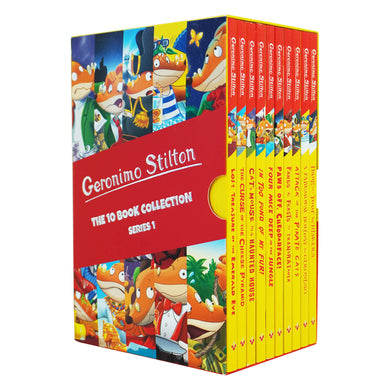 Geronimo Stilton The 10 Book Collection (Series 1) Box Set - Ages 5+ - Paperback - Bangzo Books Wholesale