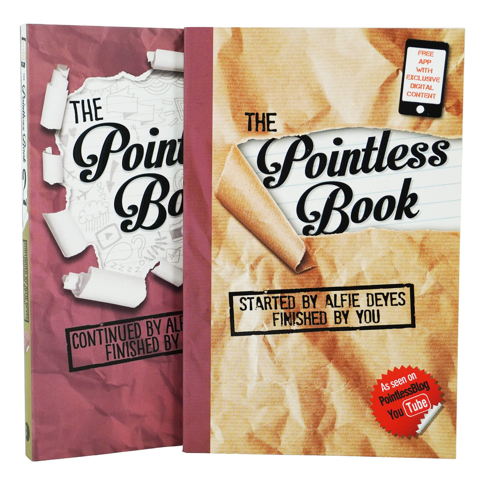 The Pointless 2 Books Collection Set By Alfie Deyes - Non Fiction - Ages 9+ - Paperback - Bangzo Books Wholesale