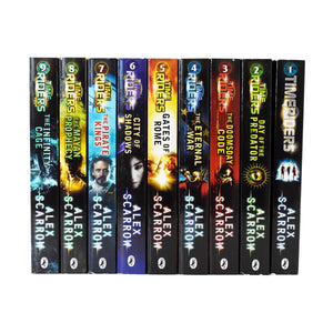 Time Riders 9 Books Collection Set By Alex Scarrow - Young Adult - Paperback - Bangzo Books Wholesale