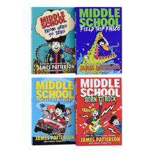 Load image into Gallery viewer, James Patterson Middle School 4 Books - Ages 9 -14 - Paperback