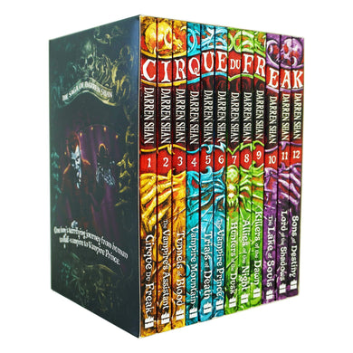 The Saga of Darren Shan Cirque du Freak The Complete Collection 12 Books Set By Darren Shan - Ages 9-14 - Paperback