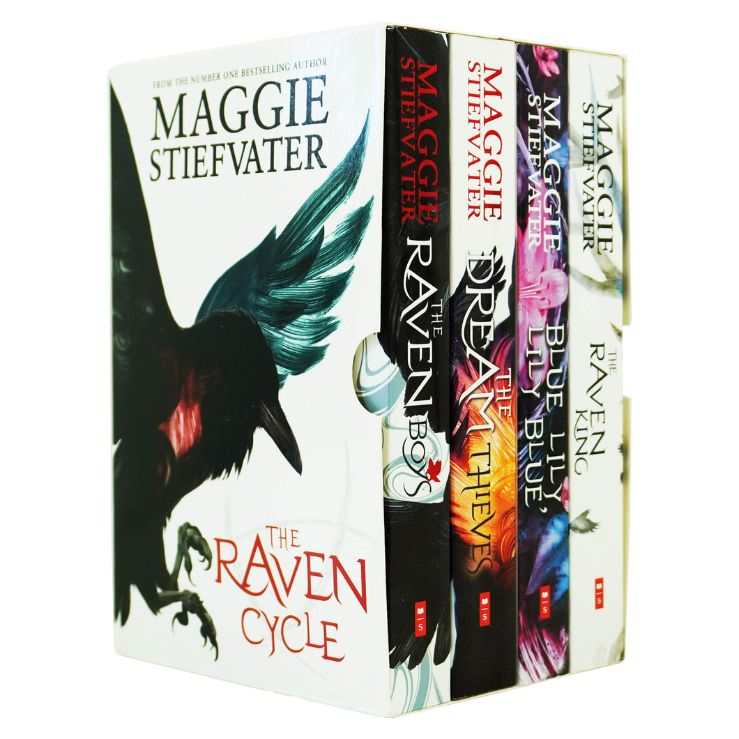 The Raven Cycle Series 4 Books Collection Box Set by Maggie Stiefvater - Ages 13+ - Paperback