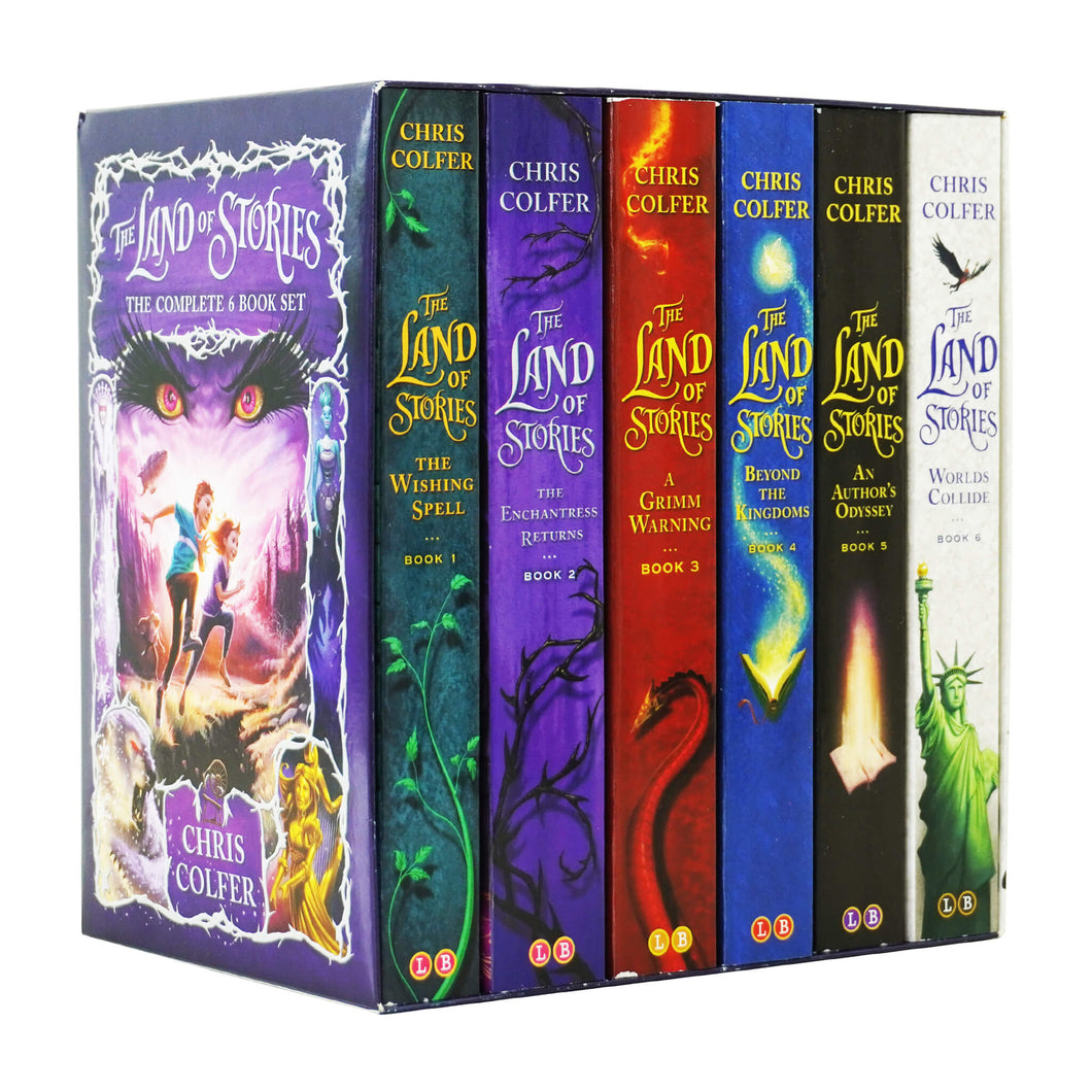 The Land of Stories By Chris Colfer: The Complete 6 Books Set - Ages 6-11 - Paperback
