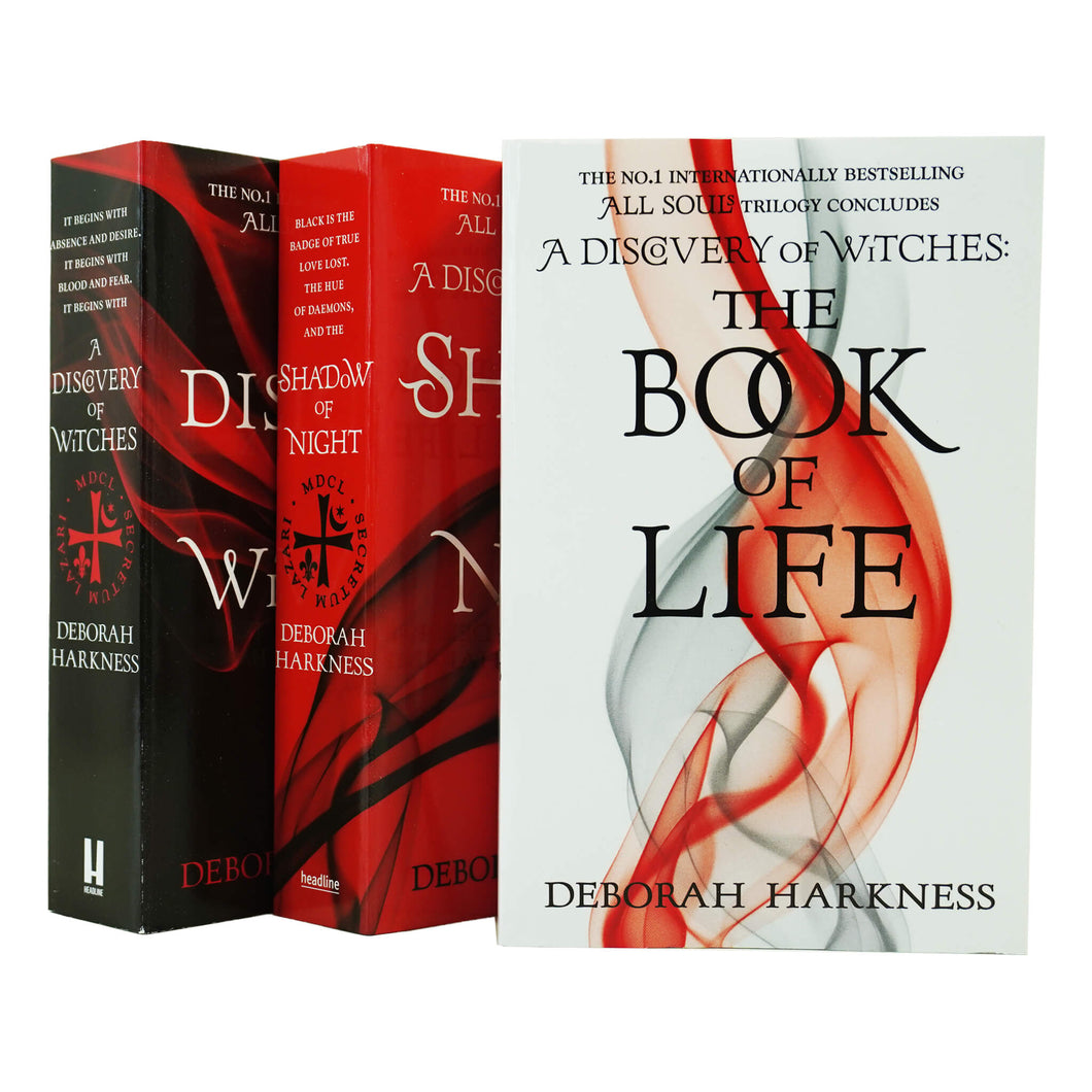 The All Souls Trilogy 3 Books Collection Set by Deborah Harkness - Adult - Paperback