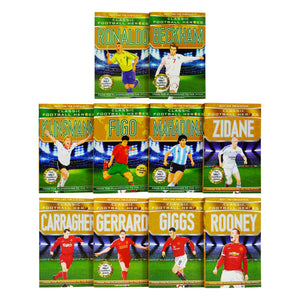 Classic Football Heroes 10 Book Collection Set By Matt & Tom Oldfield - Ages 8-14 - Paperback