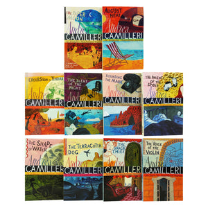 Inspector Montalbano Mysteries Series Books 1 To 10 by Andrea Camilleri - Fiction - Paperback - Bangzo Books Wholesale