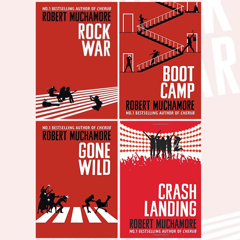 Rock War Series by Robert Muchamore 4 Books Collection Set - Ages 12-17 - Paperback - Bangzo Books Wholesale