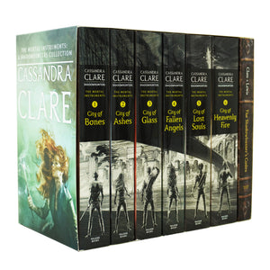 The Mortal Instruments A Shadowhunters 7 Books Collection Set By Cassandra Clare - Ages 14+ - Paperback