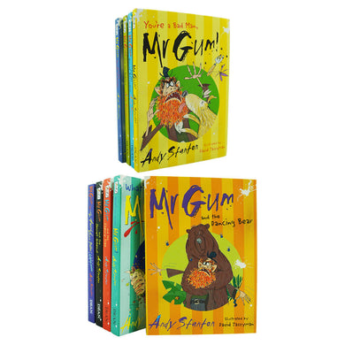 Mr Gum Humour Collection 9 Books Set By Andy Stanton - Ages 7-9 - Paperback