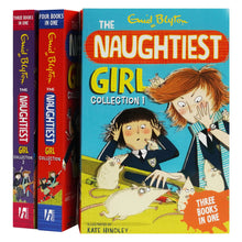 Load image into Gallery viewer, The Naughtiest Girl 10 Stories (3 stories in 1 Book) By Enid Blyton 3 Books Collection Set - Ages 6-11 - Paperback
