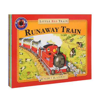 Little Red Train 6 Books Collection By Benedict Blathwayt - Ages 5-7 - Paperback - Bangzo Books Wholesale
