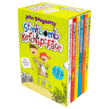 Load image into Gallery viewer, Stinkbomb and Ketchup Face  6 Books Box Set 