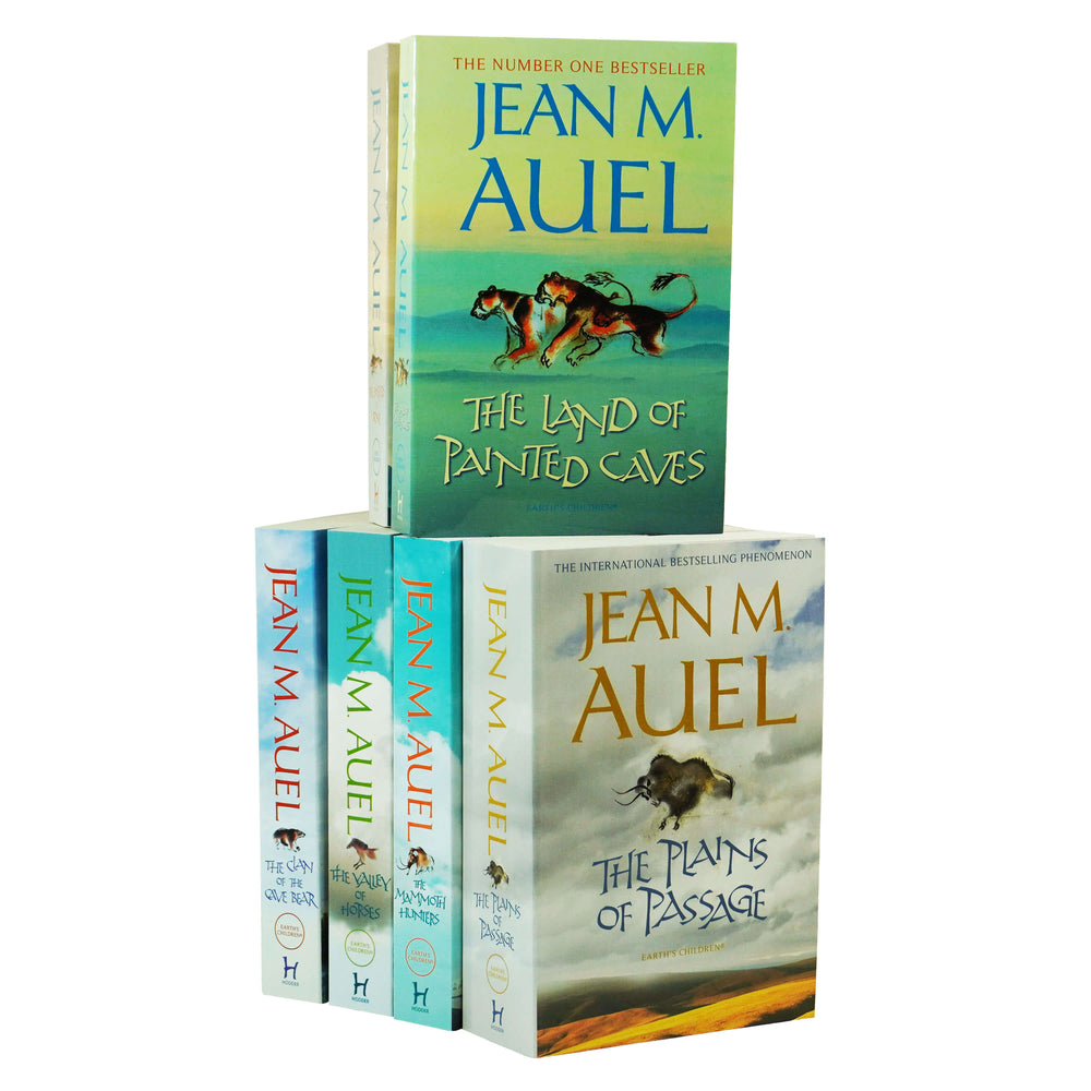 Earth's Children Series by Jean M Auel 6 Books Collection Set - Fiction - Paperback - Bangzo Books Wholesale