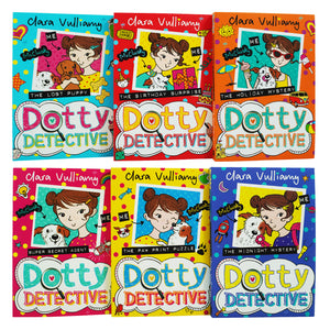 Dotty Detective By Clara Vulliamy 6 Books Collection Set - Ages 7+ - Paperback
