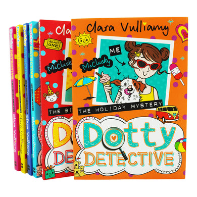 Dotty Detective By Clara Vulliamy 6 Books Collection Set - Ages 7+ - Paperback