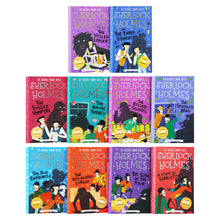 Load image into Gallery viewer, The Sherlock Holmes Children&#39;s Collection: Shadows, Secrets and Stolen Treasure 10 Books (Series 1) by Sir Arthur Conan Doyle - Ages 7-9 - Paperback