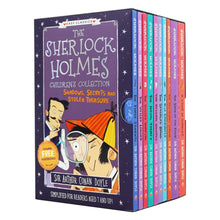 Load image into Gallery viewer, The Sherlock Holmes Children&#39;s Collection: Shadows, Secrets and Stolen Treasure 10 Books (Series 1) by Sir Arthur Conan Doyle - Ages 7-9 - Paperback