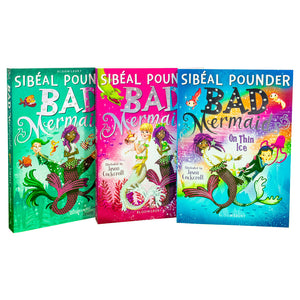 Sibeal Pounder Bad Mermaids 3 Books Collection 