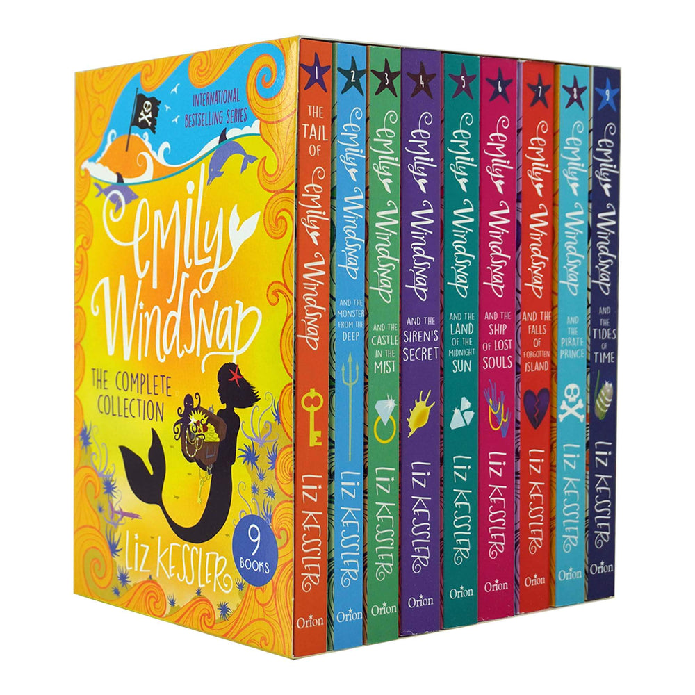 Emily Windsnap by Liz Kessler: Books 1-9 Complete Collection Set - Ages 9-14 - Paperback - Bangzo Books Wholesale