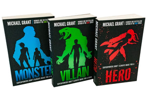 Michael Grant 3 Books (Hero,Vilain,Monster) 