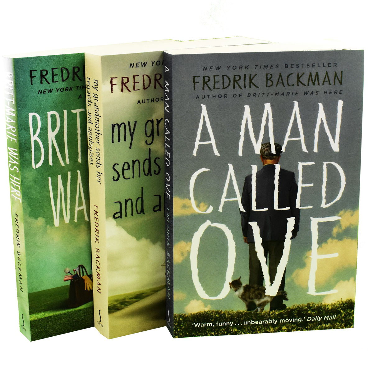 Fredrik Backman 3 Books Collection Set - Fiction - Paperback – Bangzo ...