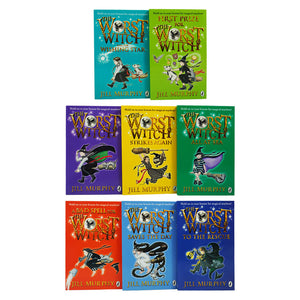 Worst Witch 8 Books Collection Box Set By Jill Murphy - Ages 7-12 - Paperback
