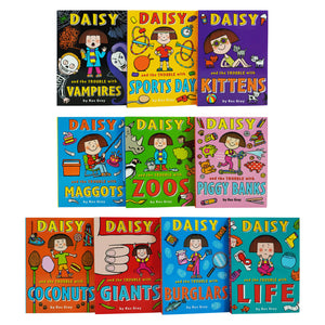 Daisy & The Trouble With Kittens By Kes Gray 10 Books - Ages 9-14 - Paperback