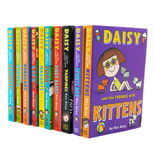 Load image into Gallery viewer, Daisy &amp; The Trouble With Kittens By Kes Gray 10 Books - Ages 9-14 - Paperback