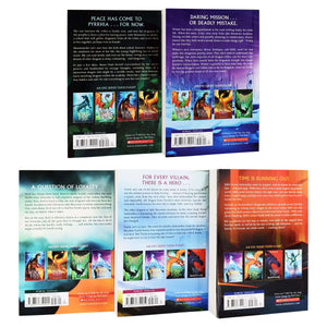 Wings of Fire The Jade Mountain Prophecy 5 Books (6-10) By Tui T. Sutherland - Ages 9-14- Paperback