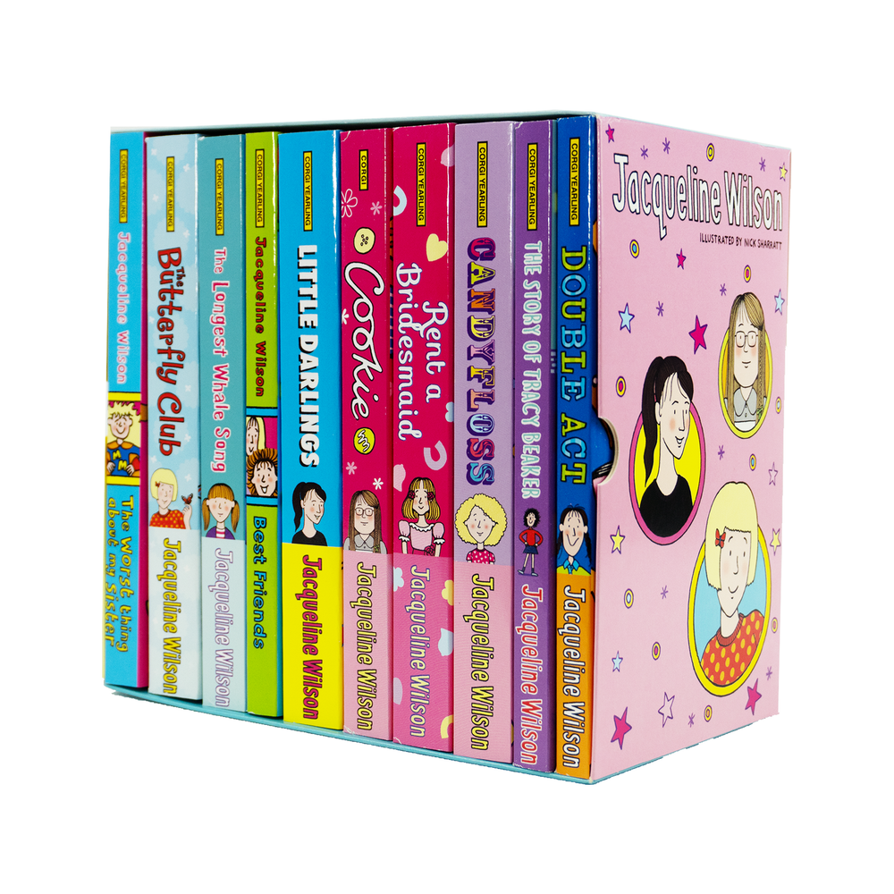 Jacqueline Wilson 10 Books Collection Set - Ages 8-12 - Paperback - Bangzo Books Wholesale