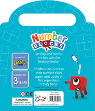 Load image into Gallery viewer, Number Blocks Wipe Clean Fun Children Book Hardback By Sweet Cherry Publisher 