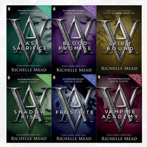 Vampire Academy Series 6 Books Young Adult Collection Paperback By Richelle Mead 