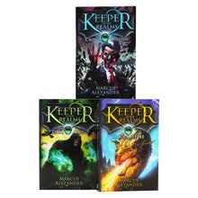 Load image into Gallery viewer, Keeper Of The Realms 3 Books Set By Marcus Alexander - Young Adult - Paperback