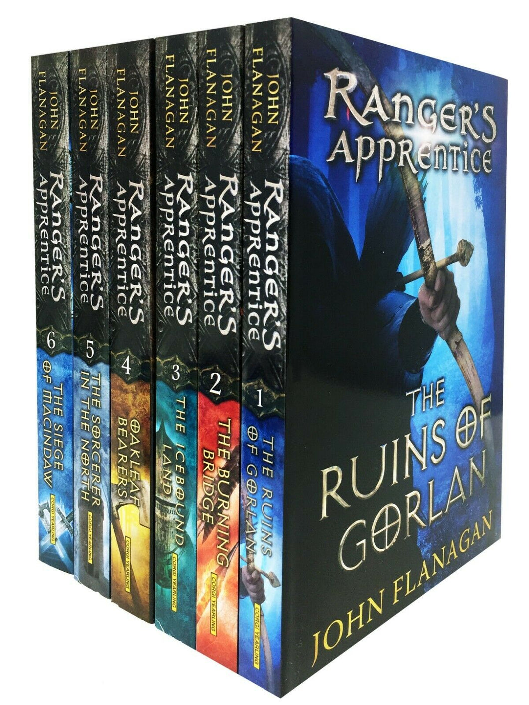 Rangers Apprentice Series 1 - 6 Books Young Adult Set Paperback By John Flanagan 