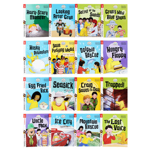 Biff Chip & Kipper Stage 3 Read With Oxford 16 Books by Roderick hunt Ages 5-7 - Paperback