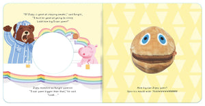 Time for Bed, Zippy! Cute and cuddly hand puppet for bedtime reading By Kellie Jones - Ages 3-5 - Board Books