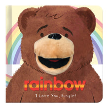 Load image into Gallery viewer, I Love You, Bungle! Cute and cuddly hand puppet book for bedtime reading: Rainbow Hand Puppet Fun By Kellie Jones - Ages 3-5 - Board Books