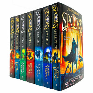 Spooks Wardstone Chronicles 1-7 Books Young Adult Paperback By Joseph Delaney 