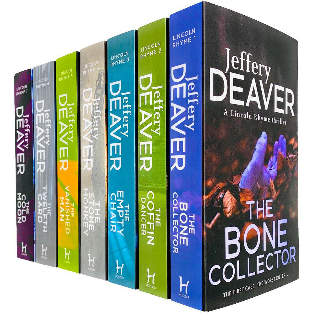 Lincoln Rhyme 7 Books Adult Set Paperback Collection By Jeffery Deaver 