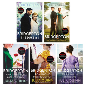 Bridgerton Family Book Series 5 Books Collection Set by Julia Quinn - Fiction - Paperback